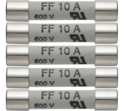 Комплект плавких предохранителей 10A/600V Testo 0590 0005 Комплект плавких предохранителей 10A/600V Testo 0590 0005