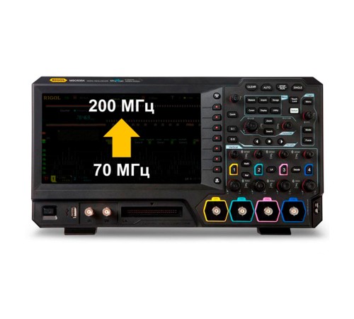 Опция расширения полосы пропускания с 70 МГц до 200 МГц MSO5000-BW0T2