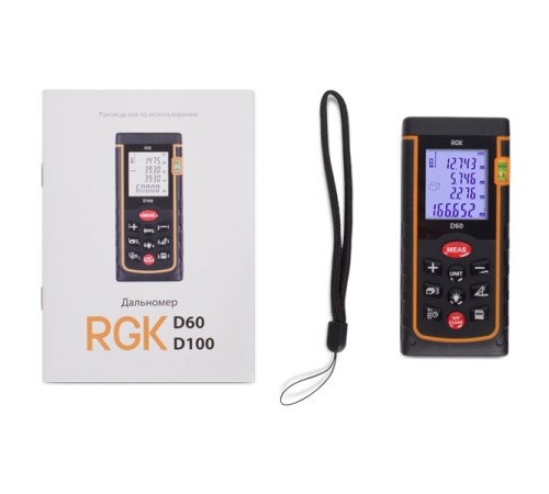 Лазерный дальномер RGK D60 Лазерный дальномер RGK D60