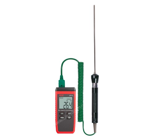 Термометр RGK CT-11 с погружным зондом температуры TR-10W Термометр RGK CT-11 с погружным зондом температуры TR-10W