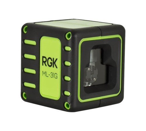 Комплект: лазерный уровень RGK ML-31G + штатив RGK F170 кронштейн RGK K-5 Комплект: лазерный уровень RGK ML-31G + штатив RGK F170 кронштейн RGK K-5