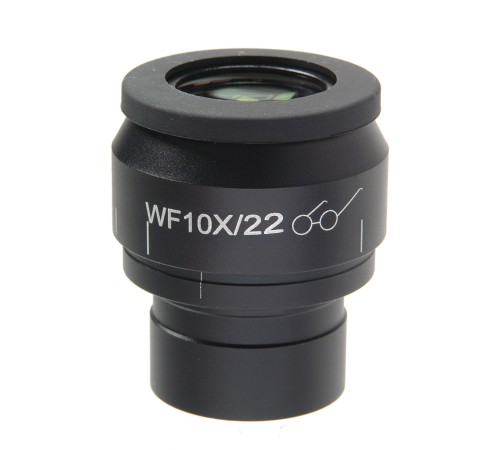 Окуляр 10х22 со шкалой для Микромед 3 LED M (D 30 мм) Окуляр 10х22 со шкалой для Микромед 3 LED M (D 30 мм)