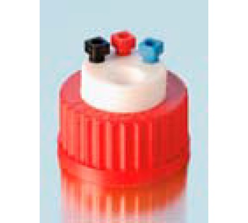 Крышка DURAN Group GL45, для сбора и хранения лабораторных отходов, безопасная, PB, PTFE Крышка DURAN Group GL45, для сбора и хранения лабораторных отходов, безопасная, PB, PTFE