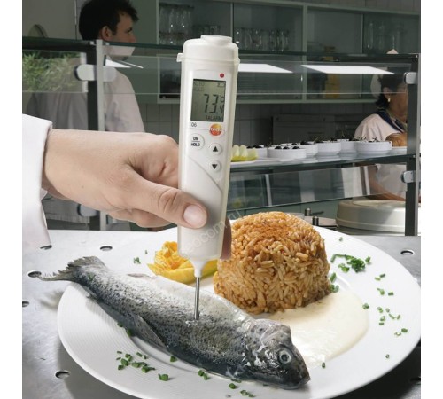 Термометр контактный Testo 106 с чехлом TopSafe с поверкой Термометр контактный Testo 106 с чехлом TopSafe с поверкой