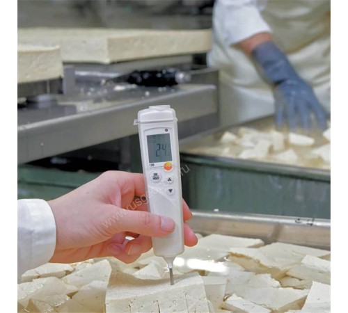 Термометр контактный Testo 106 с чехлом TopSafe с поверкой Термометр контактный Testo 106 с чехлом TopSafe с поверкой