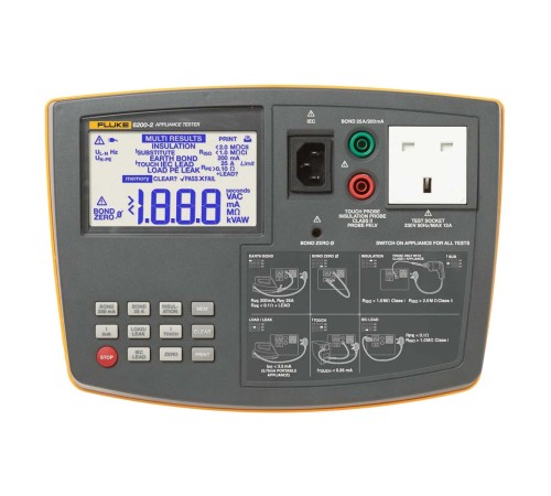 Многофункциональный тестер электроустановок Fluke 6200-2 UK KIT Многофункциональный тестер электроустановок Fluke 6200-2 UK KIT